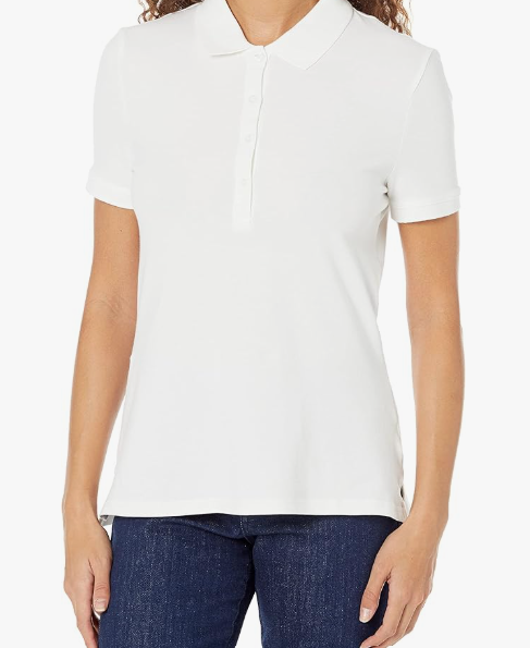 Polo de manga corta para mujer