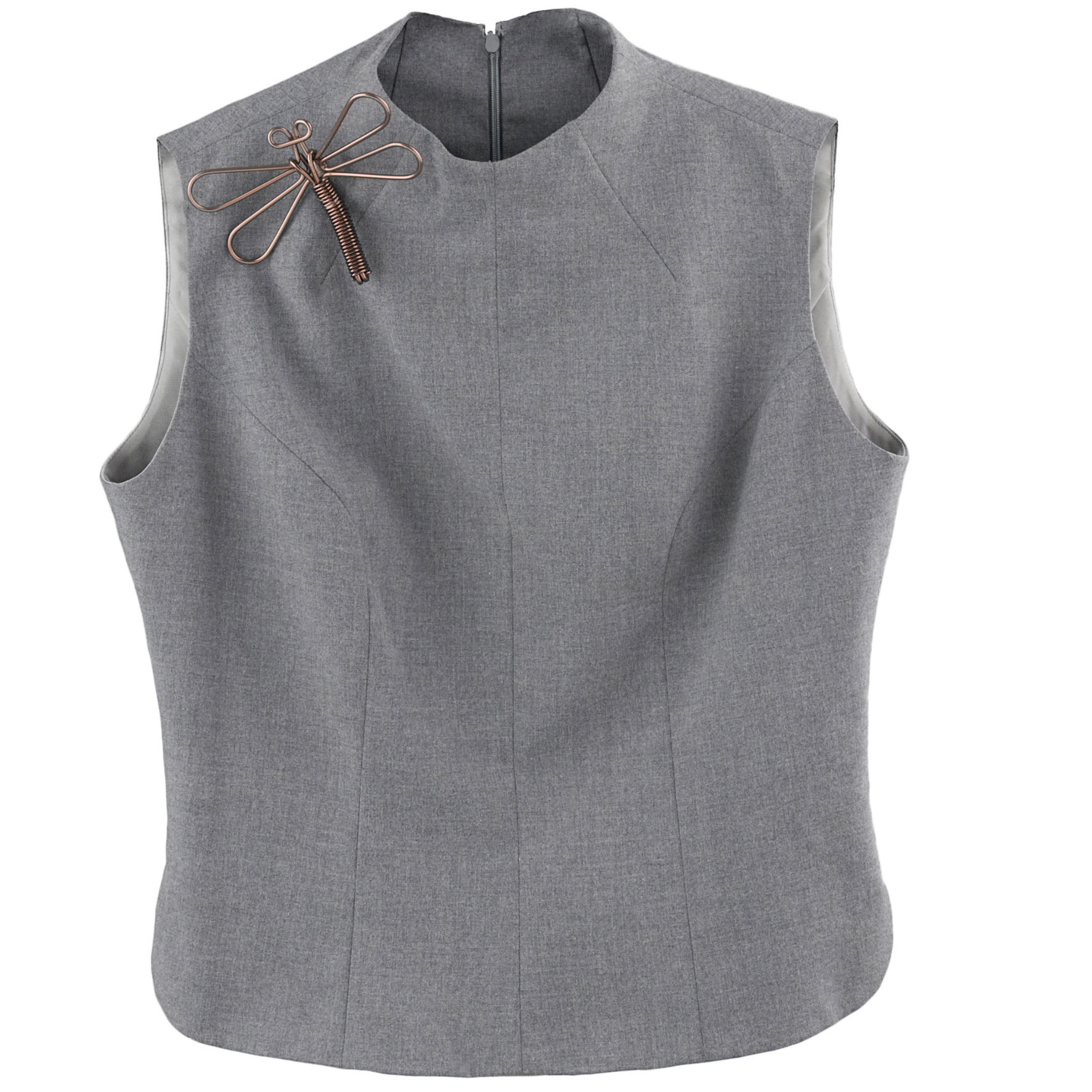 Blusa sin mangas